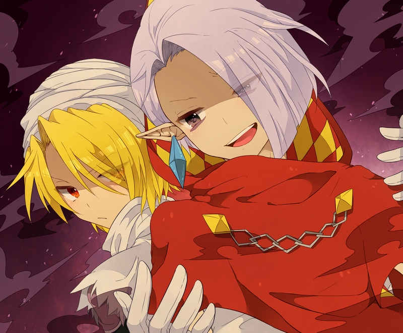 sheik and ghirahim (the legend of zelda and 2 more) drawn by tobari_(brokenxxx)