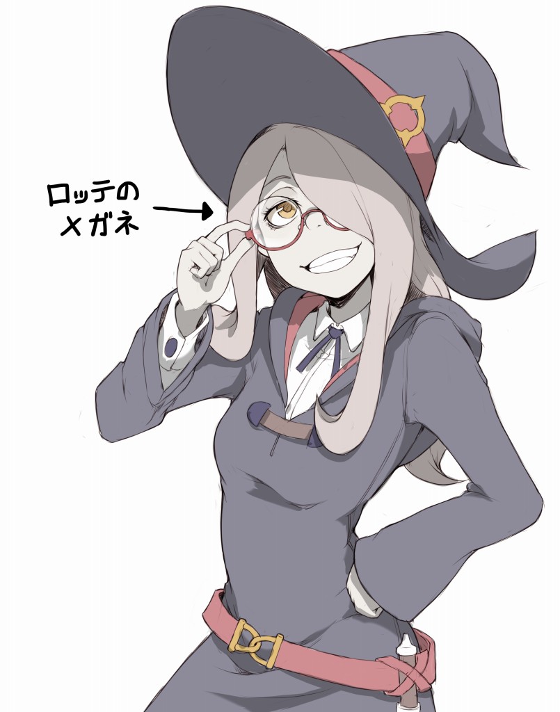 sucy manbavaran (little witch academia) drawn by ina_(gokihoihoi)