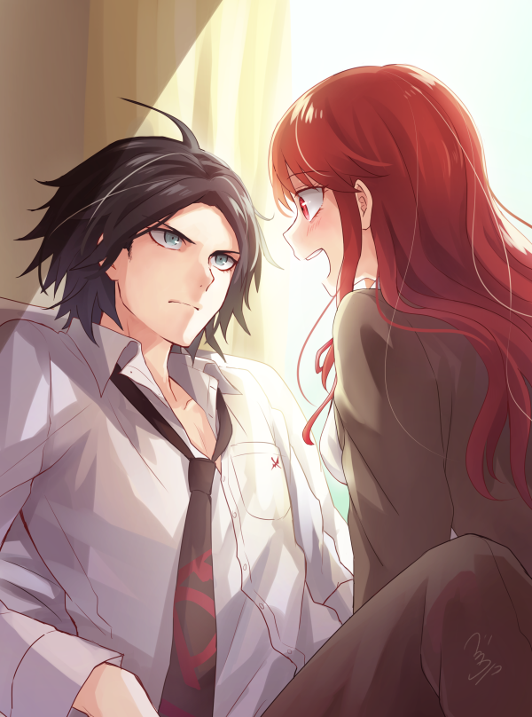 matsuda yasuke and otonashi ryouko (danganronpa and 1 more ...