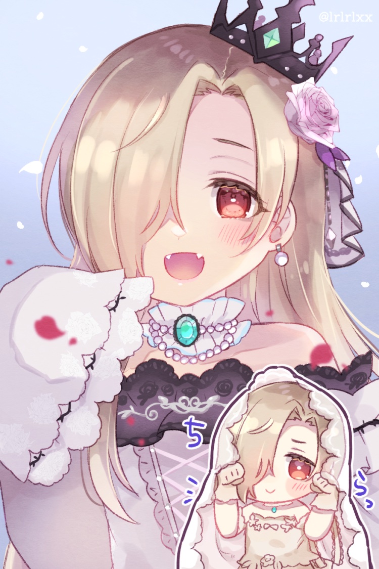 shirasaka koume (idolmaster and 1 more) drawn by nitro_(lrlrxx)