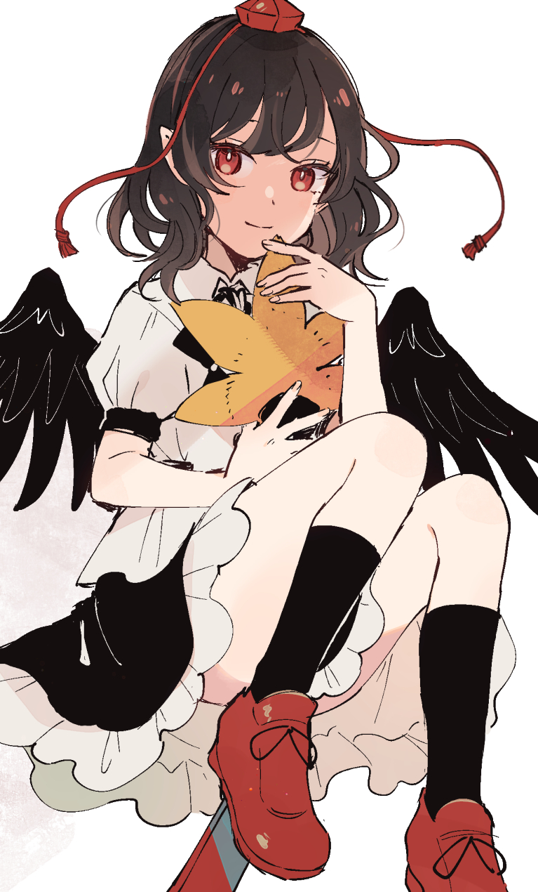 shameimaru aya (touhou) drawn by mozukuzu_(manukedori)