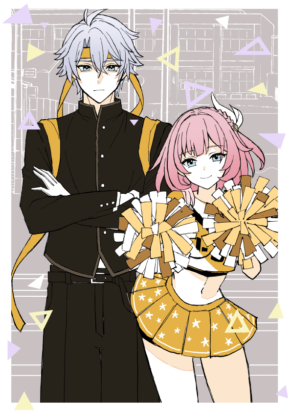 phainon and cyrene (honkai and 1 more) drawn by echo_of_cyu