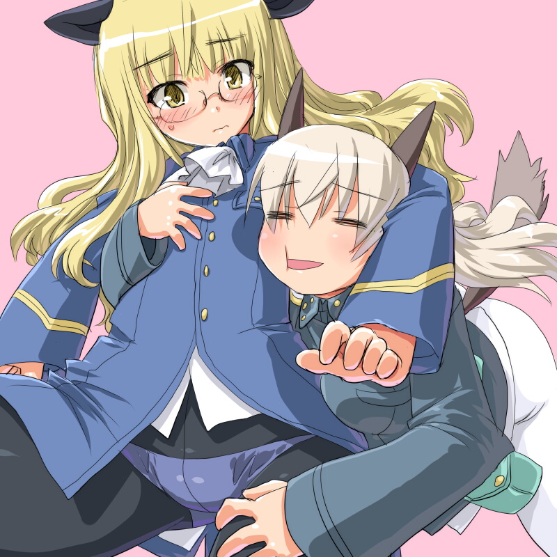 eila ilmatar juutilainen and perrine h. clostermann (world witches series and 1 more) drawn by dd_(ijigendd)