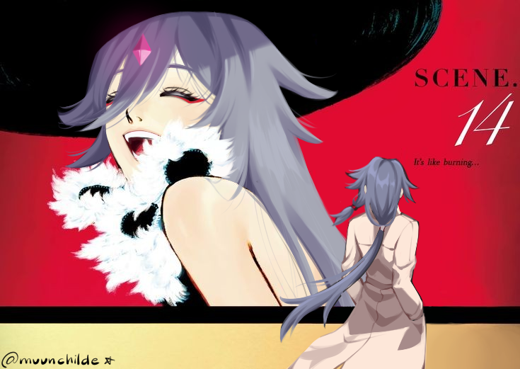 fu hua and herrscher of sentience (honkai and 1 more) drawn by muunchilde