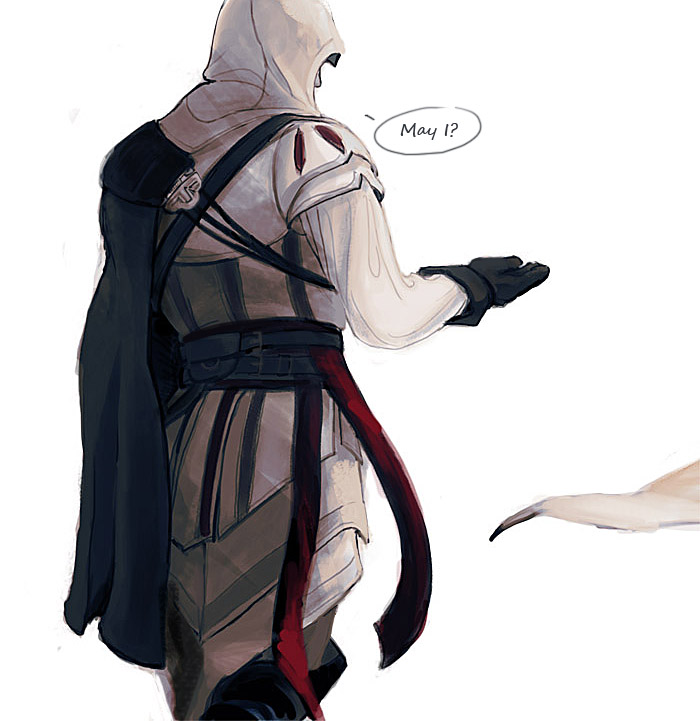ezio auditore da firenze (assassin's creed and 1 more) drawn by sielof