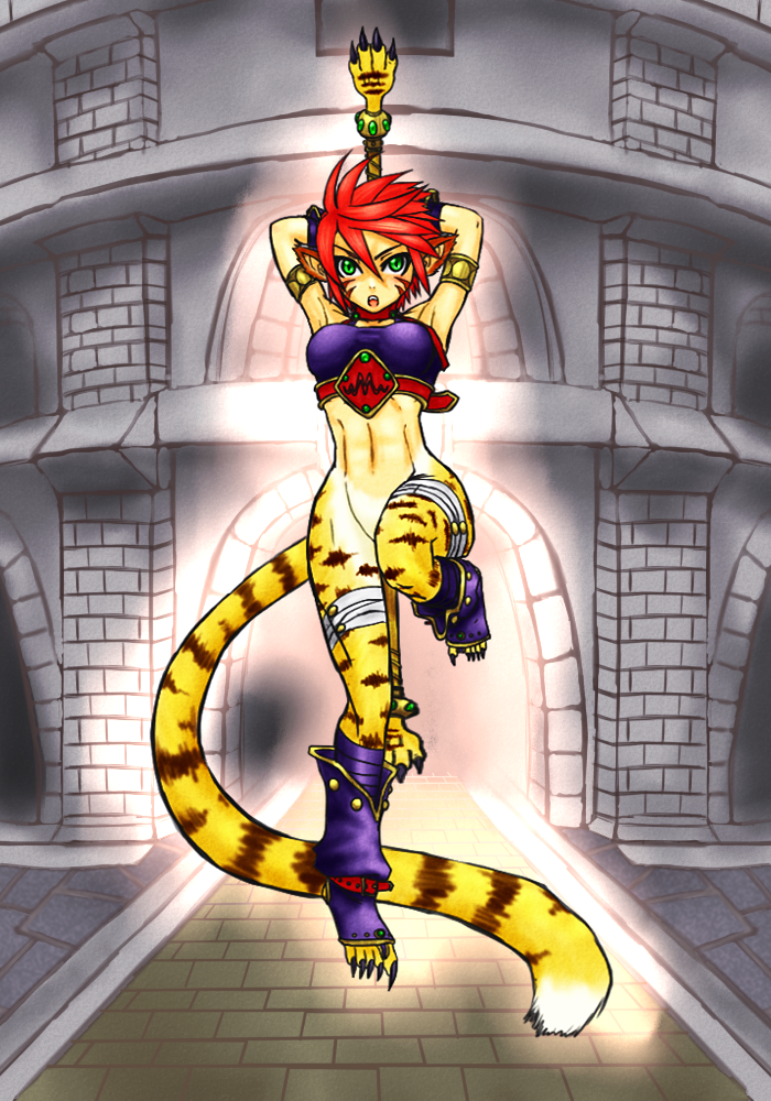 katt (breath of fire and 1 more) drawn by torisei8
