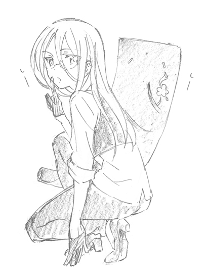 yukinokouji nobara and sorinozuka renshou (inu x boku ss) drawn by tsuu_(tu-3)