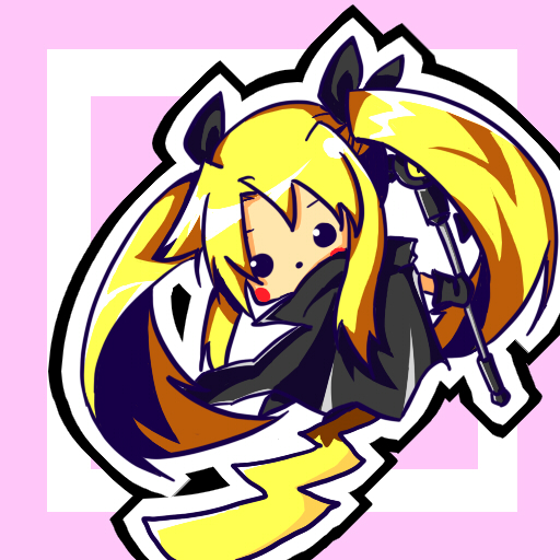 pikachu, fate testarossa, and bardiche (pokemon and 2 more) drawn by hajime_(kin'you_club)