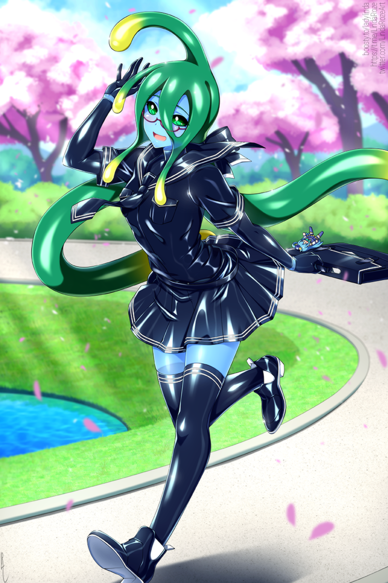 aqua and suu (kono subarashii sekai ni shukufuku wo! and 1 more) drawn by lindaroze