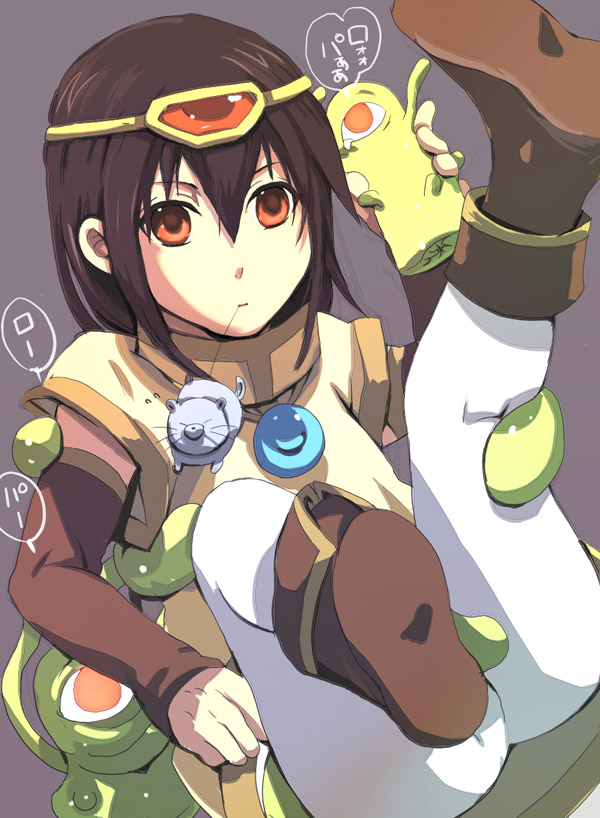 ki and roper (druaga no tou) drawn by bot_(komagomekko)