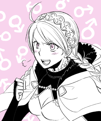 nina (fire emblem and 1 more) drawn by sobayu_(chizuwa)