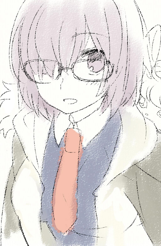 mash kyrielight (fate and 1 more) drawn by kihiro