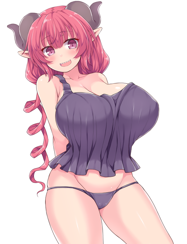 ilulu (kobayashi-san chi no maidragon) drawn by amane_hasuhito