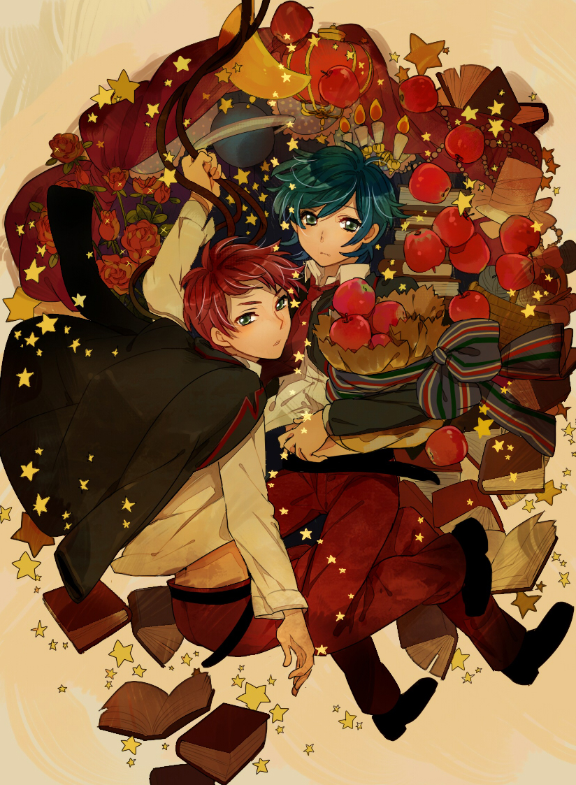 takakura shouma and takakura kanba (mawaru penguindrum) drawn by jamijami