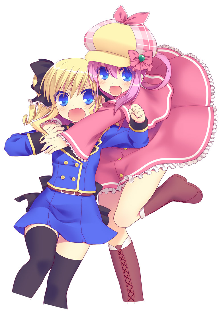sherlock shellingford and akechi kokoro (tantei opera milky holmes) drawn by fuyuichi