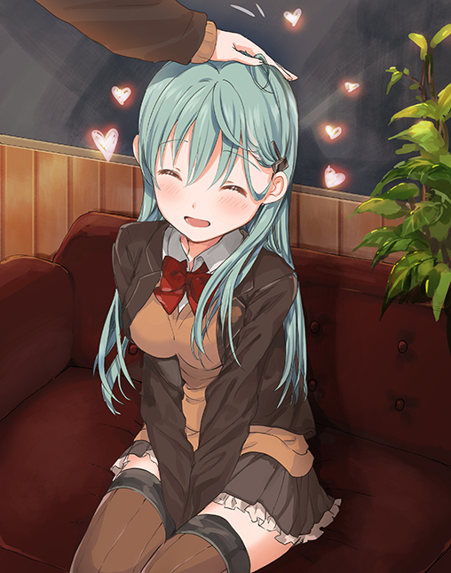 suzuya, kumano, and suzuya kai ni (kantai collection) drawn by ume_(plumblossom)