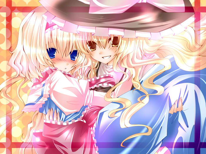 kirisame marisa and alice margatroid (touhou) drawn by nanase_nao