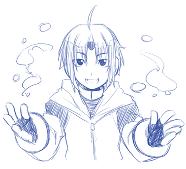thetis (mega man and 2 more) drawn by shigehiro_(hiroi_heya)