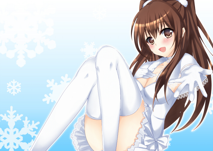ogiso setsuna (white album and 1 more) drawn by hasu_(velicia)