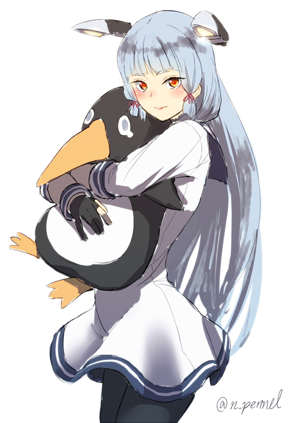 murakumo and failure penguin (kantai collection) drawn by nathaniel_pennel