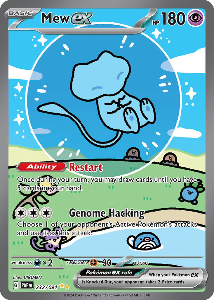 mew, oddish, diglett, rattata, poliwag, and 1 more (pokemon and 1 more) drawn by usgmen