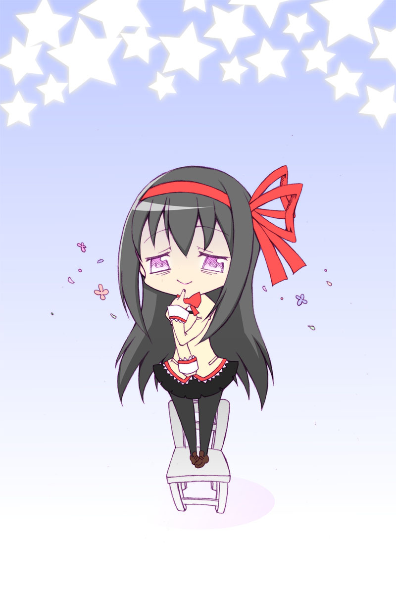 akemi homura (mahou shoujo madoka magica) drawn by mikunido202
