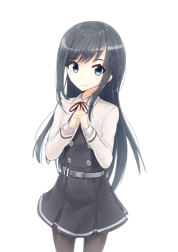 asashio and asashio kai ni (kantai collection) drawn by moonstar