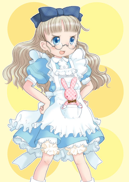 alice (alice's adventures in wonderland) drawn by hatomugi_(mamotan)