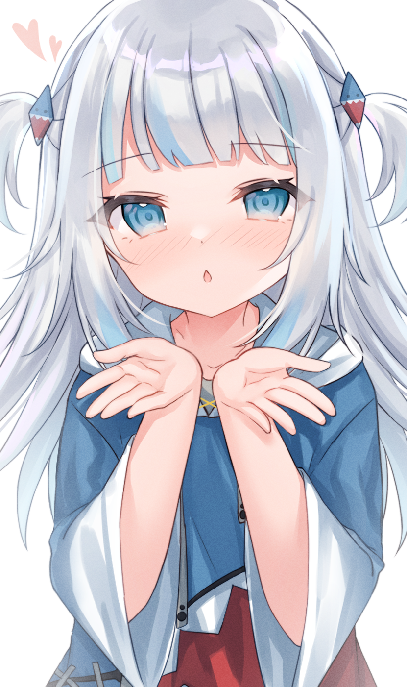 gawr gura (hololive and 1 more) drawn by shouu-kun