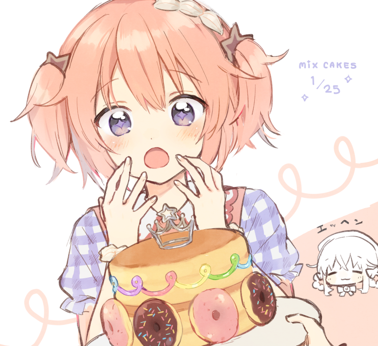 mix cakes and chiro cakes (uchi no hime-sama ga ichiban kawaii) drawn by boyano