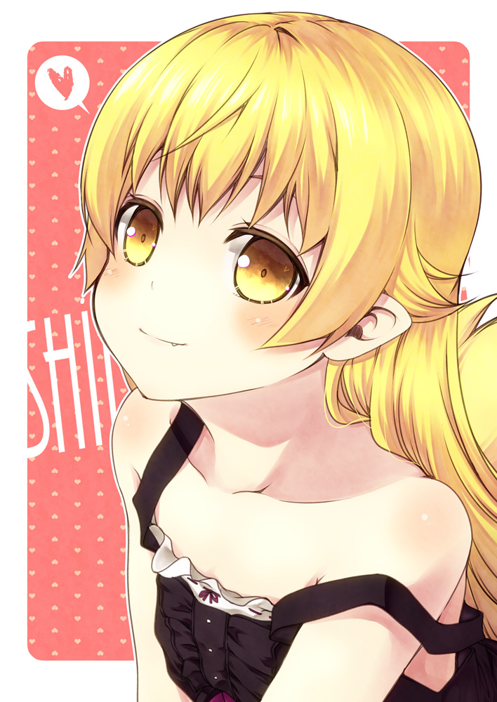 oshino shinobu (monogatari and 1 more) drawn by kouji_(campus_life)