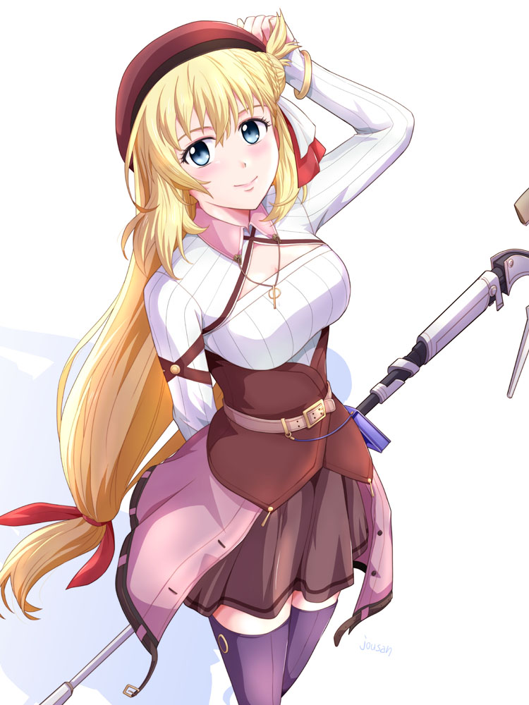 agnes claudel (eiyuu densetsu and 2 more) drawn by xiacheng_tatsuya