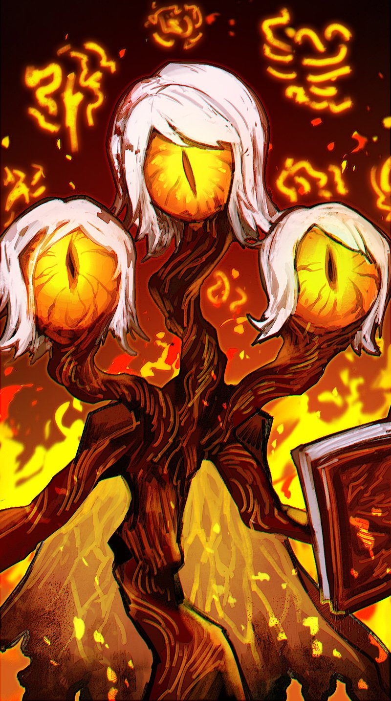 faust and skin prophet (project moon and 1 more) drawn by flaw_eight