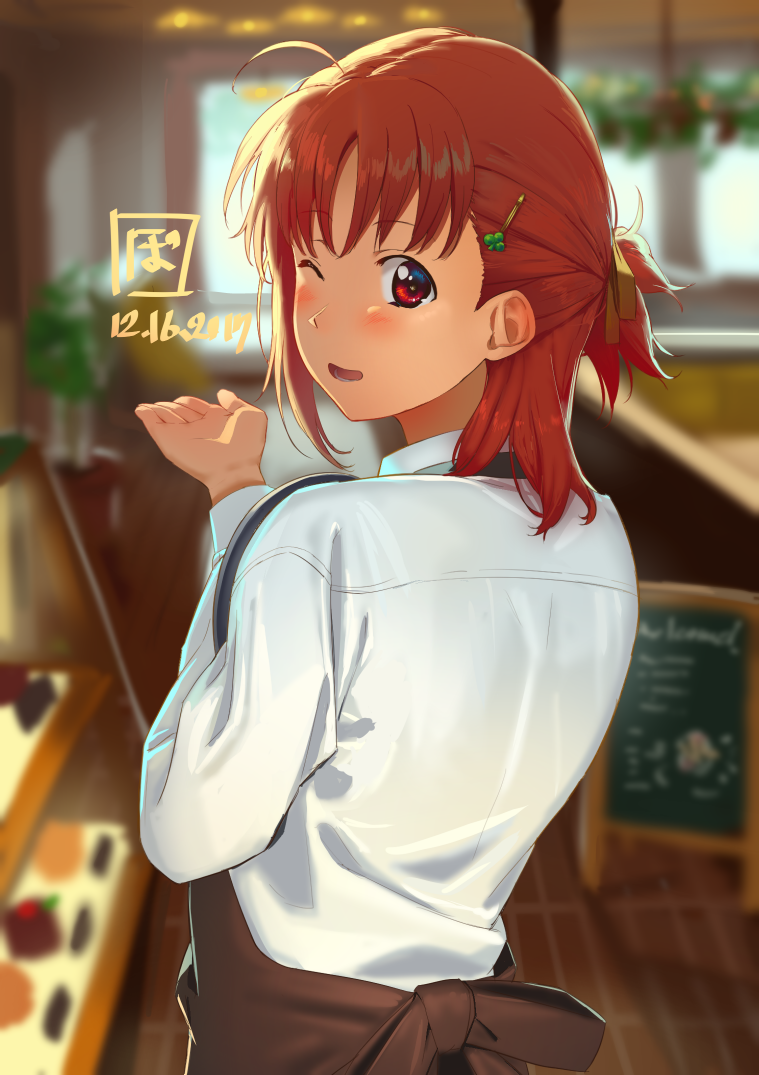 takami chika (love live! and 1 more) drawn by poligon_(046)