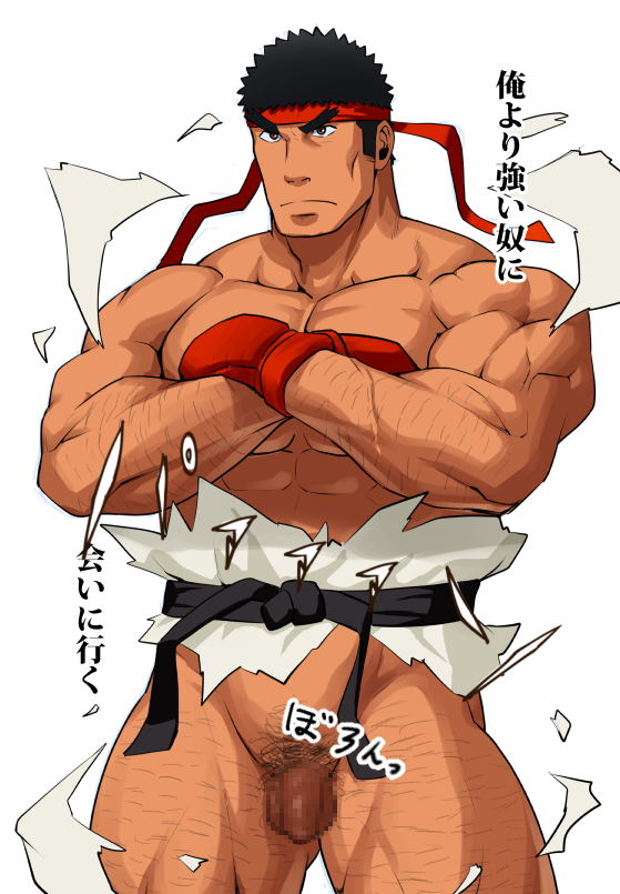 ryu (street fighter and 1 more) drawn by sakuramarusan