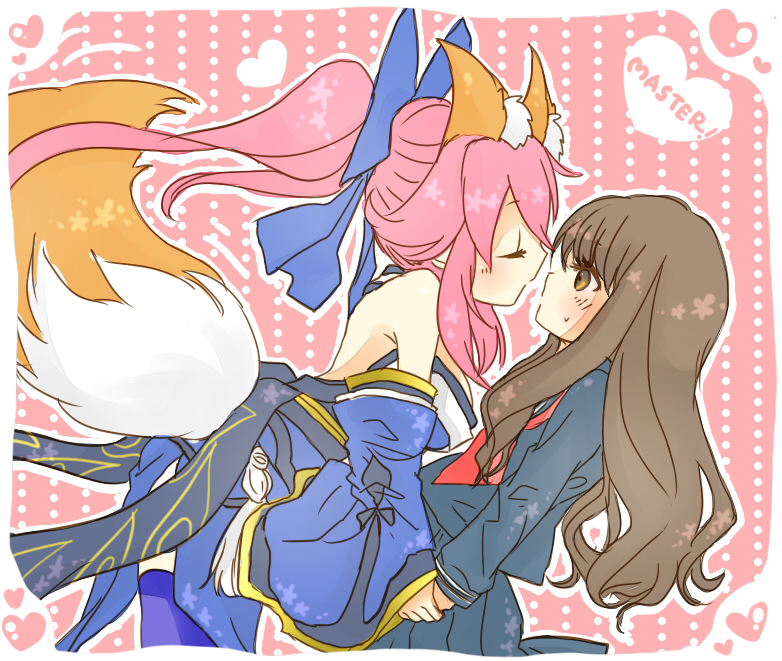 tamamo, tamamo no mae, and kishinami hakuno (fate and 2 more) drawn by fulunukko