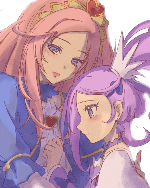 kenzaki makoto, cure sword, and marie ange (precure and 1 more) drawn by ploki