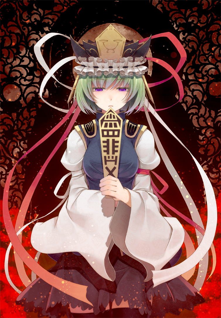 shiki eiki (touhou) drawn by crote