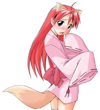 negi springfield and kitsunegi (mahou sensei negima!) drawn by mikagami_sou