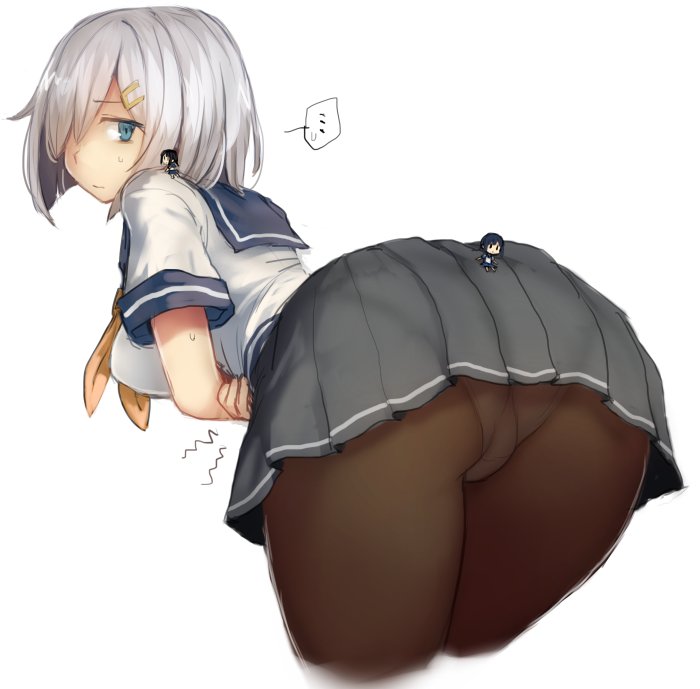 hamakaze and fairy (kantai collection) drawn by utopia_(utopiavl)