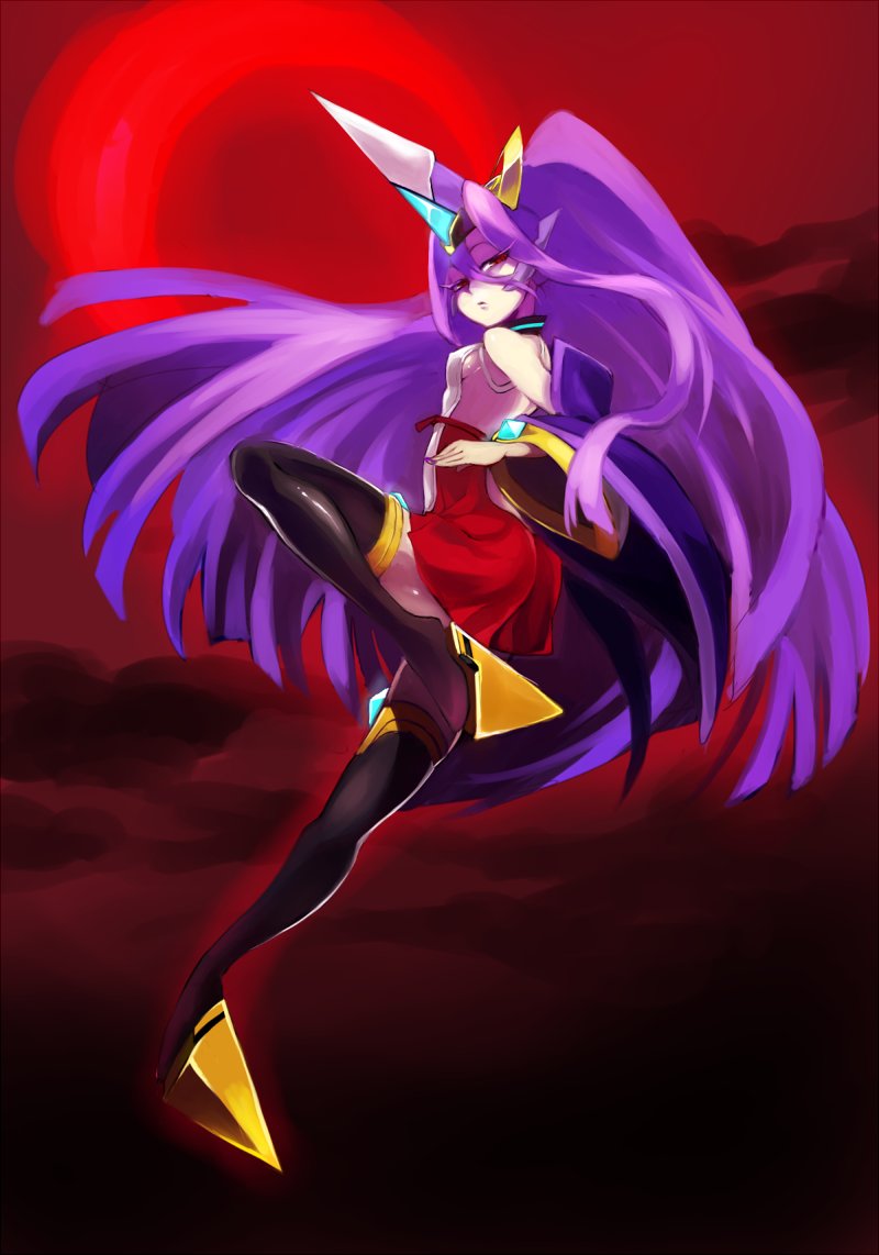mikado (blazblue and 1 more) drawn by juzu_(tace_clama_nt)