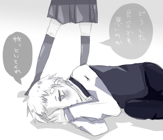 kirijou mitsuru and sanada akihiko (persona and 1 more) drawn by sakasehaya