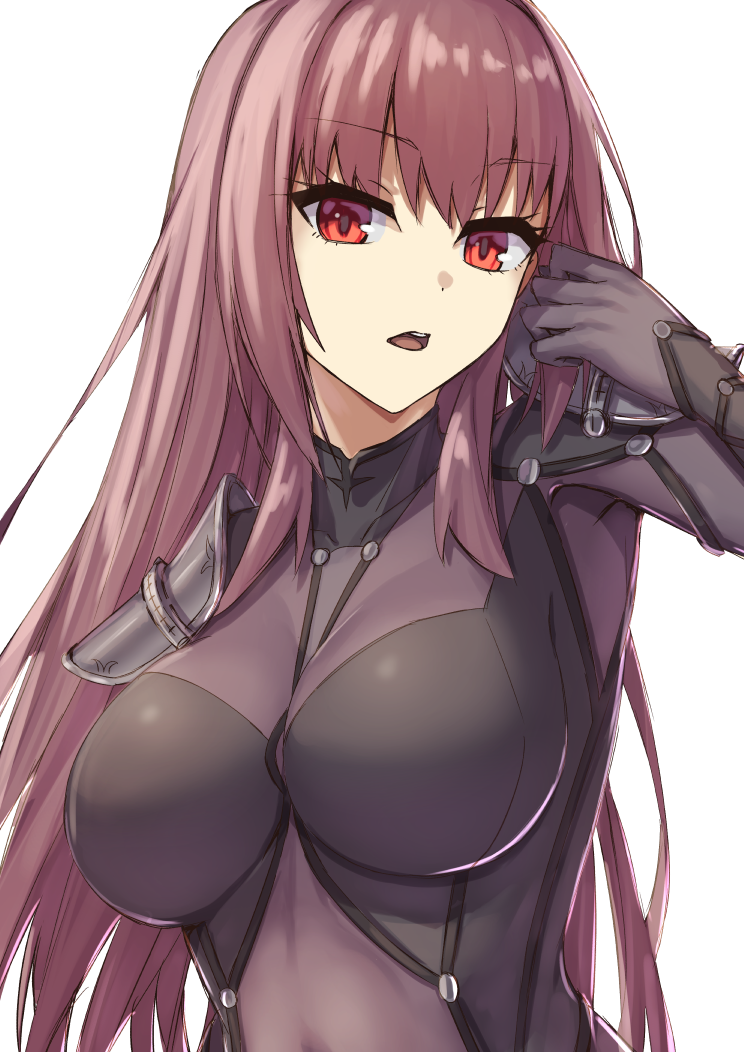 scathach (fate and 1 more) drawn by elfenlied22