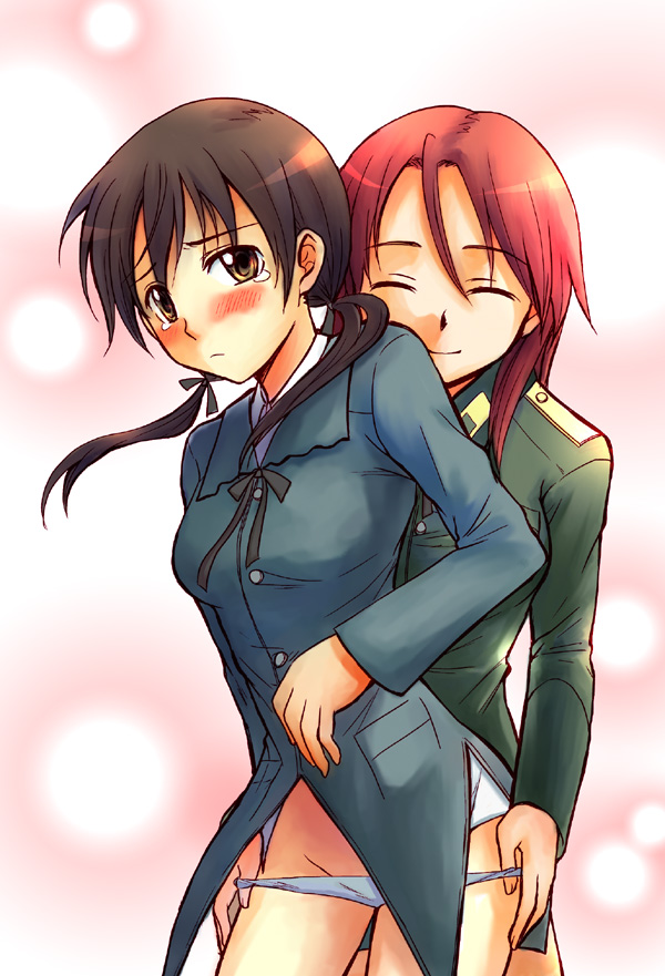 gertrud barkhorn and minna-dietlinde wilcke (world witches series and 1 more) drawn by niina_ryou