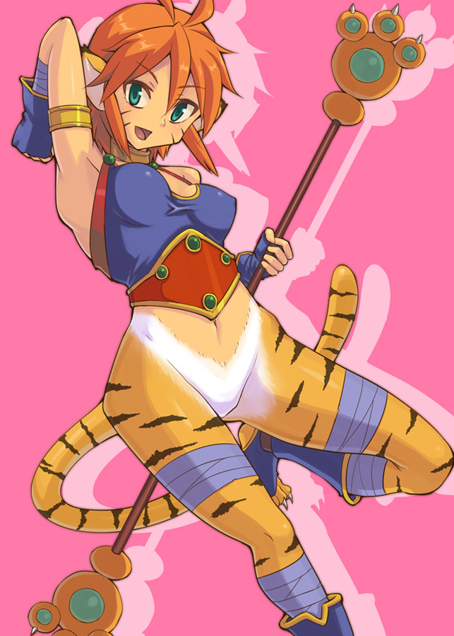 katt (breath of fire and 1 more) drawn by hashi