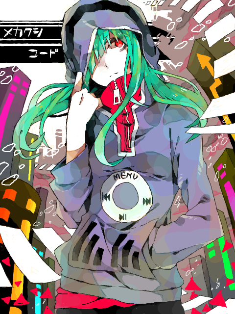 kido tsubomi (vocaloid and 2 more) drawn by wonoco0916