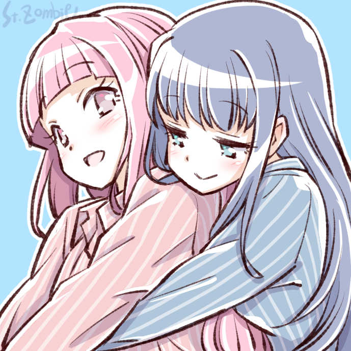 tamaki iroha and nanami yachiyo (mahou shoujo madoka magica and 1 more) drawn by studiozombie