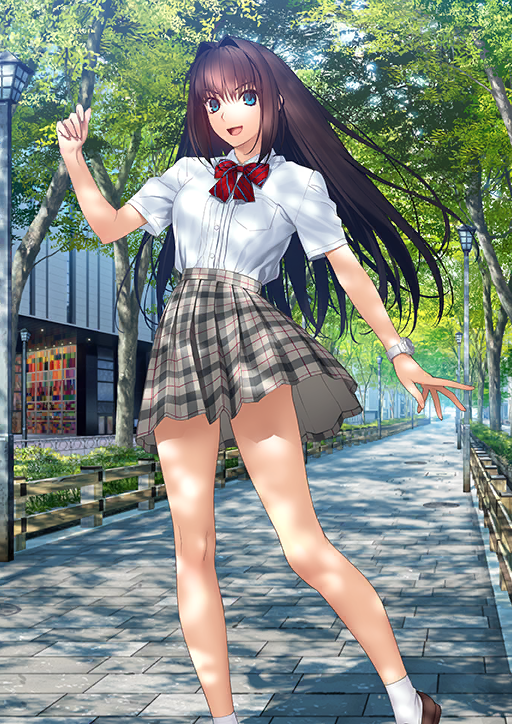 aozaki aoko (fate and 1 more) drawn by koyama_hirokazu