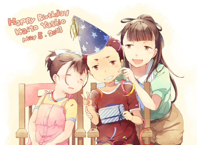 senomiya akiho, yashio kaito, and senomiya misaki (robotics;notes) drawn by takana_(nanao)