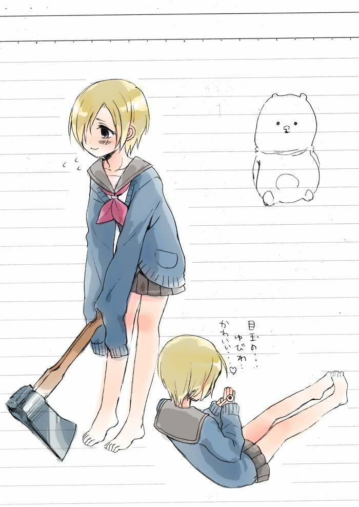 shirasaka koume (idolmaster and 1 more) drawn by kotori-nyoni